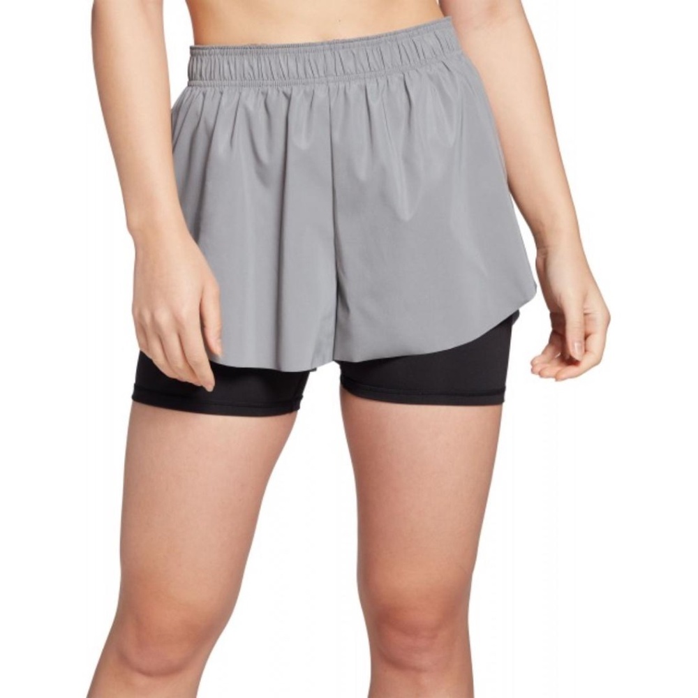 CALIA Run 2-in-1 Reflective Shorts NEW